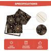 Artoid Mode Black and Golden Fireworks Stars 2025 New Year Table Runner, Festival Kitchen Dining Table Decoration for Home Party Decor 13×72 Inch