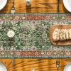 Artoid Mode Boho Bohemia Style Red Table Runner, Country Rustic Farmhouse Magical Fall Kitchen Dining Table Decoration for Home Party Decor 13×72 Inch(Green)