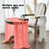 Artoid Mode Boho Cheesecloth Gauze Dusty Pink Wedding Table Runner, 120 Inch Seasonal Fabric Kitchen Dining Holiday Table Decor for Home Party Indoor(Coral)