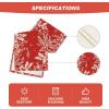 Artoid Mode Eucalyptus Leaves Berry Christmas Table Runner, Winter Xmas Holiday Kitchen Dining Table Decoration for Home Party Decor 13×72 Inch(Red)