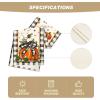 Artoid Mode Pumpkin Bow Buffalo Plaid Fall Table Runner,Seasonal Autumn Kitchen Dining Table Decoration for Home Party Decor 13×72 Inch(Black/Beige/Orange)