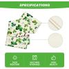 Artoid Mode Shamrock Lucky St. Patrick’s Day Table Runner, Spring Holiday Kitchen Dining Table Decor for Indoor Outdoor Home Party Decor 13 x 72 Inch(Green)