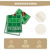 Artoid Mode Blue Yellow Touch Down American Football Court Table Runner, Rugby Boy Fall Birthday Party Kitchen Dining Table Decoration for Home Decor 13×72 Inch(Green)