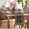 Artoid Mode Patriotic Stripes Stars Boots Freedom Placemats for Dining Table, 12 x 18 Inch 4th of July Memorial Day Decoration Washable Table Mats Set of 4