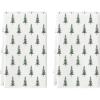 Artoid Mode Dark Green Xmas Trees Christmas Kitchen Towels Dish Towels, 18×26 Inch Holiday Farmhouse Winter Decoration Cleaning Set of 2(Green)