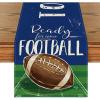 Artoid Mode Ready for Some Football Fall Table Runner, Seasonal Rugby Sport Kitchen Dining Table Decoration for Home Party Decor 13×72 Inch