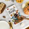 Artoid Mode Grateful Corn Pumpkin Turkey Thanksgiving Kitchen Towels Dish Towels, 18×26 Inch Farmhouse Holiday Thankful Decoration Cleaning Set of 4