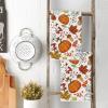 Artoid Mode Leaves Pumpkin Pinecone Thanksgiving Kitchen Towels Dish Towels, 18×26 Inch Farmhouse Holiday Decoration Cleaning Set of 2