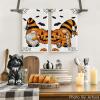 Artoid Mode Pumpkin Gnome Halloween Kitchen Towels Dish Towels, 18×26 Inch Bats Spider Web Jack-O’-Lantern Decoration Hand Towels Set of 2