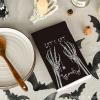 Artoid Mode Skeleton Hand Spooky Halloween Kitchen Towels Dish Towels, 18×26 Inch Bones Let’s Get Decoration Hand Towels Set of 2