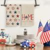 Artoid Mode America Stars Home Patriotic 4th of July Kitchen Towels Dish Towels, 18×26 Inch Memorial Day Decoration Hand Towels Set of 2