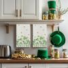Artoid Mode Beige Shamrock Flower Heart St. Patrick’s Day Kitchen Towels Dish Towels, 18×26 Inch Farmhouse Spring Decoration Hand Towels Set of 2