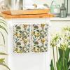 Artoid Mode Brown Lemon Tree Bird Flower Summer Kitchen Towels Dish Towels, 18×26 Inch Seasonal Fall Decoration Hand Towels Set of 2