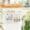Artoid Mode Bunny Rabbits Eggs Happy Easter Kitchen Towels Dish Towels, 18×26 Inch Seasonal Hello Spring Decoration Hand Towels Set of 4