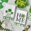 Artoid Mode Shamrock Bottle Home St. Patrick’s Day Kitchen Towels Dish Towels, 18×26 Inch Seasonal Decoration Hand Towels Set of 2