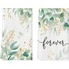 Artoid Mode Eucalyptus Leaves Forever Spring Kitchen Towels Dish Towels, 18×26 Inch Farmhouse Summer Plants Decoration Hand Towels Set of 2