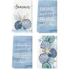 Artoid Mode Sweet Seashell Snail Starfish Summer Kitchen Towels Dish Towels, 18×26 Inch Farmhouse Summer Seasonal Decoration Hand Towels Set of 4