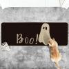 Artoid Mode Ghost Boo Decorative Doormat, Seasonal Fall Halloween Holiday Low-Profile Floor Mat Switch Mat for Indoor Outdoor 17 x 29 Inch(1’5″ x 3’11” (Rectangular))