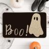 Artoid Mode Ghost Boo Decorative Doormat, Seasonal Fall Halloween Holiday Low-Profile Floor Mat Switch Mat for Indoor Outdoor 17 x 29 Inch(17″ x 29″)