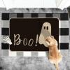 Artoid Mode Ghost Boo Decorative Doormat, Seasonal Fall Halloween Holiday Low-Profile Floor Mat Switch Mat for Indoor Outdoor 17 x 29 Inch(2′ x 2’11” (Rectangular))