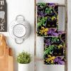 Artoid Mode Iris Jewelry Cat Mardi Gras Kitchen Towels Dish Towels, 18×26 Inch Farmhouse Decoration Hand Towels Set of 2