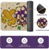 Artoid Mode Irises Beads Love Mardi Gras Kitchen Mats Set of 2, Home Decor Low-Profile Kitchen Rugs for Floor – 17×29 and 17×47 Inch