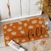 Artoid Mode Orange Pumpkins Hello Fall Doormat, Autumn Home Decor Low-Profile Switch Rug Door Mat for Indoor Outdoor 17×29 Inch(Orange)