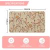 Artoid Mode Pink Bunny Carrot Easter Doormat, Cute Rabbits Home Decor Low-Profile Switch Rug Door Mat Floor Mat for Indoor Outdoor 17×29 Inch DM085
