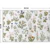 Artoid Mode Wild Floral Antique Herbs Area Rug, Home Decor Low-Profile Area Rugs for Entryway Bedroom Living Room Laundry Room Indoor 5×7 Feet(Wildflower-1)