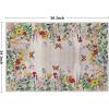 Artoid Mode Wood Flowers Butterfly Spring Area Rug, Summer Home Decor Low-Profile Washable Door Mat for Entryway Bedroom Living Room Laundry Room Indoor 2×3 Feet(Wood)