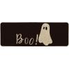 Artoid Mode Ghost Boo Decorative Doormat, Seasonal Fall Halloween Holiday Low-Profile Floor Mat Switch Mat for Indoor Outdoor 17 x 29 Inch(1’5″ x 3’11” (Rectangular))