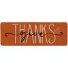 Artoid Mode Give Thanks Pumpkin Thanksgiving Welcome Decorative Doormat, Seasonal Fall Low-Profile Floor Rug Switch Mat for Indoor Outdoor 17×29 Inch(1’5″ x 3’11” (Rectangular))