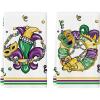 Artoid Mode Iris Jewelry Mask Mardi Gras Kitchen Towels Dish Towels, 18×26 Inch Seasonal Decoration Hand Towels Set of 2