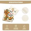Artoid Mode Cross Pumpkins Fall Table Runner, Bless This Home Seasonal Autumn Kitchen Dining Table Decoration for Home Party Decor 13×72 Inch(Beige)