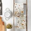 Artoid Mode Daisy Wlid Flowers Floral Fall Kitchen Towels Dish Towels, 18×26 Inch Farmhouse Spring Decoration Hand Towels Set of 2