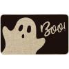 Artoid Mode Ghost Boo Halloween Doormat, Spooky Home Decor Low-Profile Switch Rug Door Mat Floor Mat for Indoor Outdoor 17×29 Inch