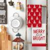 Artoid Mode Xmas Tree Christmas Kitchen Towels Dish Towels, 18×26 Inch Farmhouse Holiday Merry and Bright Winter Decoration Cleaning Set of 2