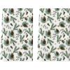Artoid Mode Star Branch Pinecone Christmas Kitchen Towels Dish Towels, 18×26 Inch Farmhouse Holiday Winter Decoration Cleaning Set of 2