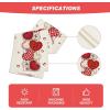 Artoid Mode Heart-Shaped Buttons Valentine’s Table Runner, Seasonal Kitchen Dining Table Decoration for Indoor Home Party 13×72 Inch(Pink)