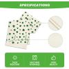 Artoid Mode Green Lucky Shamrock St. Patrick’s Day Table Runner, Seasonal Spring Holiday Kitchen Dining Table Decoration for Indoor Outdoor Home Party Decor 13 x 72 Inch(Beige)