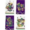 Artoid Mode Iris Doughnut Mardi Gras Kitchen Towels Dish Towels, 18×26 Inch We Don’t Hide The Crazy Seasonal Decoration Hand Towels Set of 4