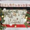 Artoid Mode Xmas Tree Birds Ornament Merry Christmas Doormat, Winter Low-Profile Switch Rug Home Decor Door Mat Floor Mat for Outdoor Indoor 17×29 Inch