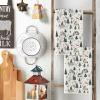 Artoid Mode Fox Snowman Xmas Tree Christmas Kitchen Towels Dish Towels, 18×26 Inch Farmhouse Snowflake Winter Decoration Cleaning Set of 2
