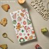 Artoid Mode Red Snowman Xmas Tree Gingerbread Christmas Kitchen Towels Dish Towels, 18×26 Inch Farmhouse Candy Winter Decoration Cleaning Set of 2(Red)