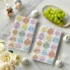 Artoid Mode Bow Bunny Eggs Happy Easter Spring Kitchen Towels Dish Towels, 18×26 Inch Farmhouse Summer Decoration Cleaning Set of 2