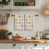 Artoid Mode Bow Bunny Eggs Happy Easter Spring Kitchen Towels Dish Towels, 18×26 Inch Farmhouse Summer Decoration Cleaning Set of 2