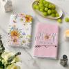 Artoid Mode Floral Love Heart Butterfly Spring Kitchen Towels Dish Towels, 18×26 Inch Farmhouse Summer Decoration Cleaning Set of 4