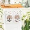 Artoid Mode Floral Tree Hello Spring Kitchen Towels Dish Towels, 18×26 Inch Farmhouse Summer Decoration Cleaning Set of 2