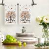 Artoid Mode Floral Tree Hello Spring Kitchen Towels Dish Towels, 18×26 Inch Farmhouse Summer Decoration Cleaning Set of 2