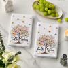 Artoid Mode Floral Tree Hello Spring Kitchen Towels Dish Towels, 18×26 Inch Farmhouse Summer Decoration Cleaning Set of 2